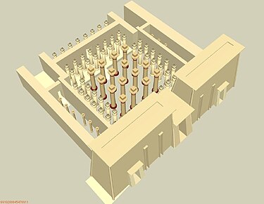 Templo de Ptah Menfis 375px-Hypostyle_de_Ptah_elevation