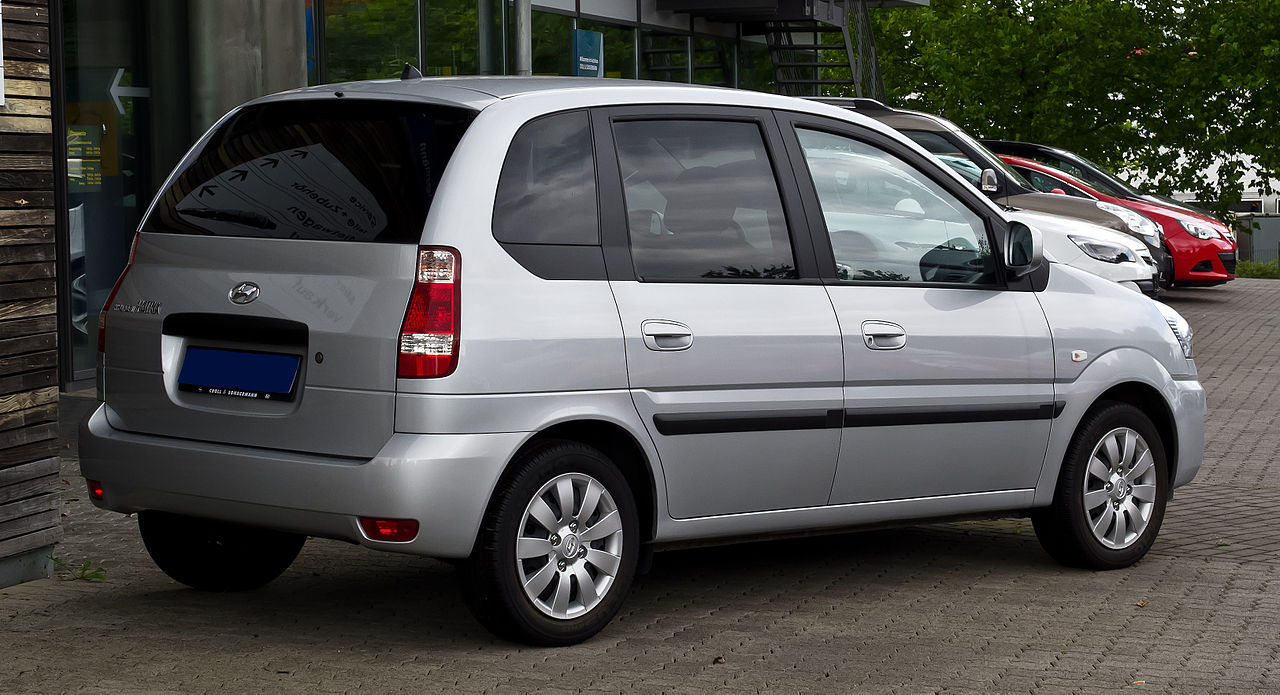 Image of Hyundai Matrix 1.6 Comfort (2. Facelift) – Heckansicht, 21. Juli 2012, Heiligenhaus