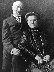 Исидор и Ида Штраус, около 1910 года