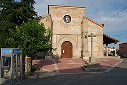Ilesia de Santa María d'o Castiello en Flores de Ávila
