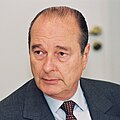 Jacques Chirac, 22e président de la République française.