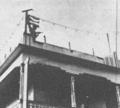 Soldier removes Puerto Rican flag from town hall after the Jayuya Uprising, one of a series of coordinated insurrectionist attacks carried out by militant nationalists in 1950 Jayuya1950.gif