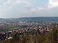 Blick von der Sophienhöhe Richtung Stadtmitte