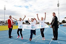 In July 2014, Jetstar became the first naming partner of Little Athletics Australia with a two-year sponsorship deal. Jetstar launches Little Athetics partnership.jpg