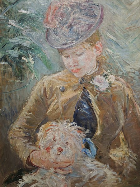 File:Jeune Fille au chien (Morisot).jpg