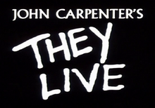 Description de l'image John Carpenter's They Live (opening credits Logo).png.