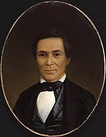 John Brown Russwurm, first mixed-race governor of Maryland in Africa (1836-1851). John Russwurm Smithsonian.jpg