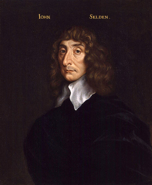 A portrait of John Selden held by the National Portrait Gallery, London