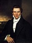American religious leader and founder of Mormonism and the Latter Day Saint movement Joseph Smith