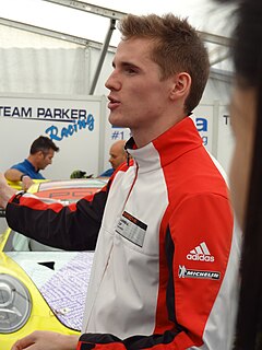 Josh Webster British auto racing driver (born 1994)