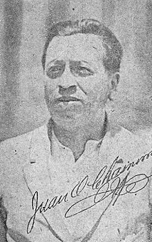 Portrait photograph of Juan Chamorro