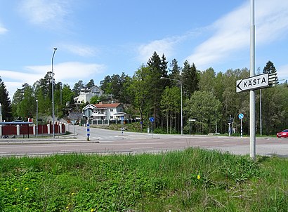 Vägbeskrivningar till Kästa med kollektivtrafik