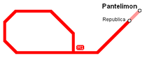 Miniatuur voor Pantelimon (metrostation)