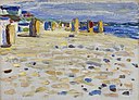Kandinsky - Holland – Strandkörbe, Mai-Juni 1904.jpg