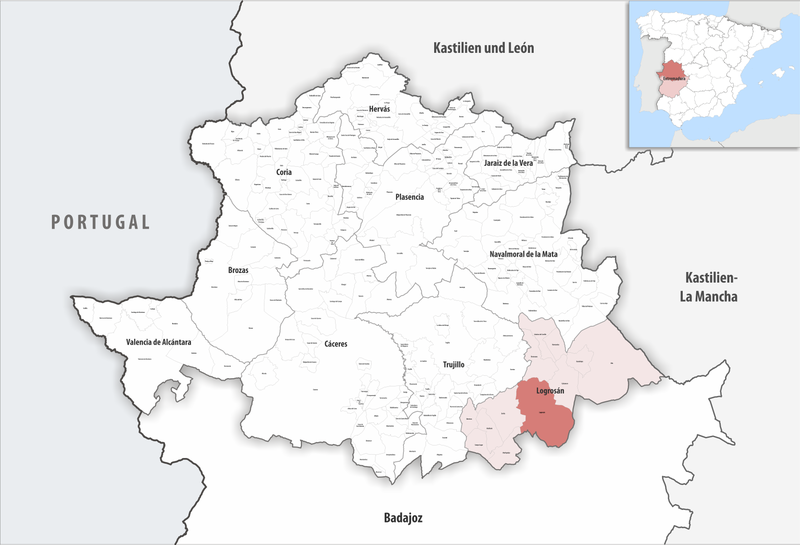 File:Karte Gemeinde Logrosán 2022.png