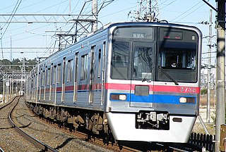 Keisei Main Line railway line in Japan