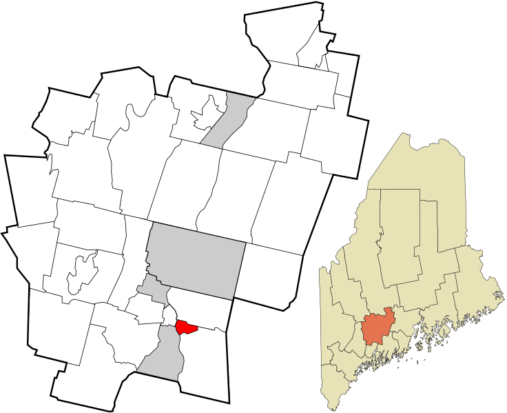File:Kennebec County Maine incorporated and unincorporated areas Randolph highlighted.svg