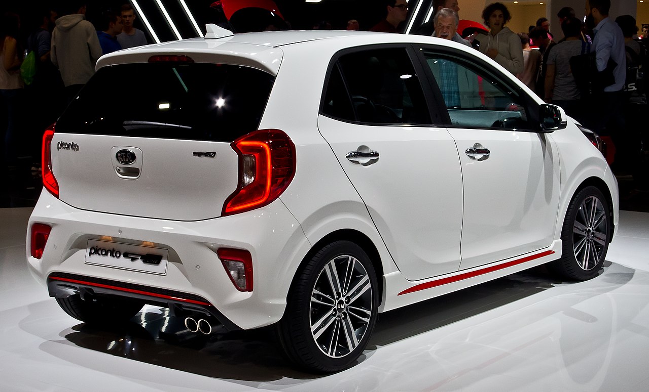 File:Kia Picanto 1.2 GT Line (III) – Heckansicht, 23. September 2017,  Frankfurt.jpg - Wikipedia