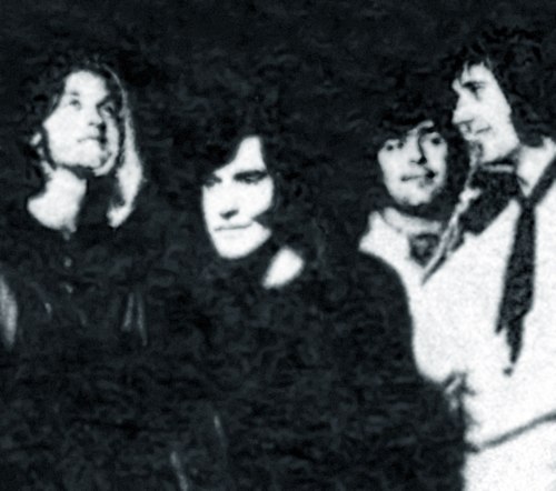 The Kinks with a newly hired Dalton in 1969. From left: Dave Davies, Ray Davies, John Dalton, Mick Avory.