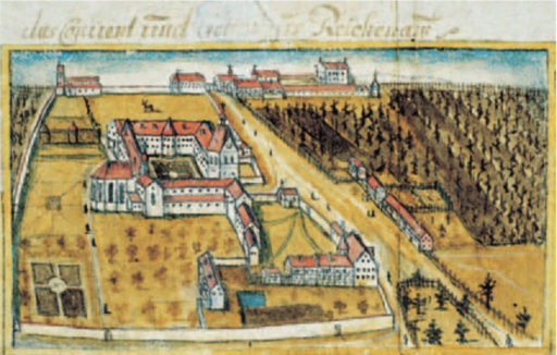 Klosterbezirk Mittelzell Reichenau 1707