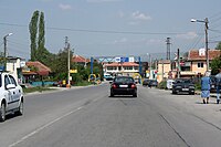 Главната улица на Костинброд – част от Ломско шосе