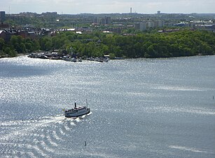 Riddarfjärden: östligaste fjärden av Mälaren