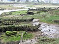 L'arrière-port du Guilvinec : le cimetière à bateaux en 1990 5