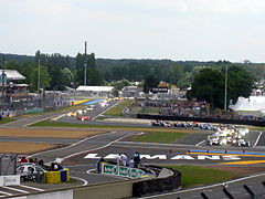 Start van de 24 uurs race in 2008