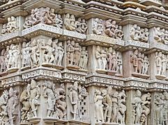 பார்சுவநாதர் கோயில் சிற்பங்கள், கஜுராஹோ