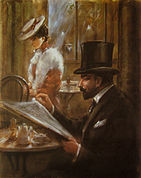 In Cafe Bauer, 1898