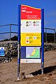 Lifeguard Information Board on Fistral Beach - geograph.org.uk - 2598048.jpg