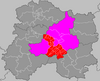 Localização do cantão de Écury-sur-Coole