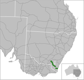 Snowy Mountains Australia Map Snowy Mountains Highway - Wikipedia