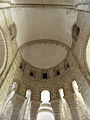 Loctudy : église Saint-Tudy, vue intérieure, la voûte du chœur