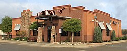 A LongHorn Steakhouse in Westland, Michigan. LongHorn Steakhouse Westland Michigan.jpg