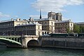 Looking towards Notre Dame from Pont au Change @ Seine @ Paris (34235332695).jpg