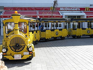 Loro Parque land train.JPG