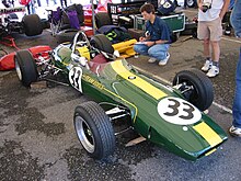 A Lotus 33 on display at the 2015 Goodwood Festival of Speed Lotus 33 Goodwood 2015.jpg