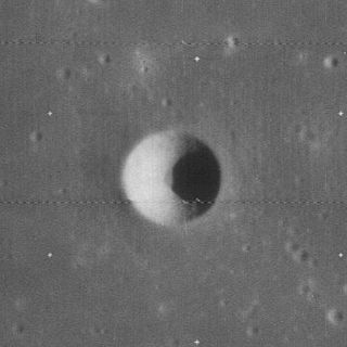 <span class="mw-page-title-main">Lucian (crater)</span> Crater on the Moon