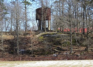 Gårdens gamla vattenreservoar