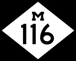 <span class="mw-page-title-main">M-116 (Michigan highway)</span> State highway in Mason County, Michigan, United States