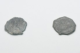 Koin timah pitis Johor 1526-1760