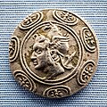 Macedonia - king Philippos V - 211-197 BC - silver tetradrachm - head of heros Perseus - club in oak wreath - München SMS