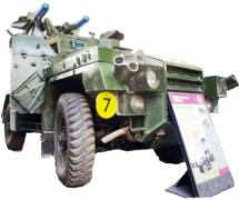 Malkara Tank Destroyer (cutout)