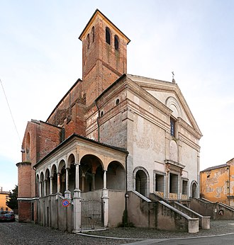 Facade of San Sebastiano church. Mantova, san sebastiano, esterno 01.jpg