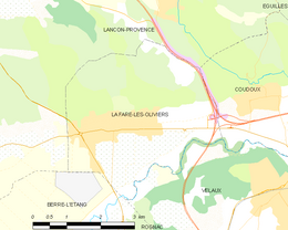 La Fare-les-Oliviers - Localizazion