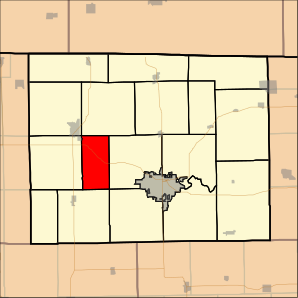 Map highlighting Erin Township, Stephenson County, Illinois.svg