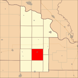 Lage in Dixon County