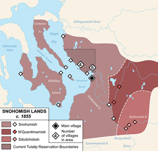 <span class="mw-page-title-main">Snohomish people</span> Lushootseed-speaking people of Puget Sound