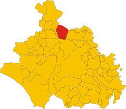 Bolseña - Mapa